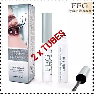 2 - FEG Eyelash Growth Enhancer Serum Tubes - $25